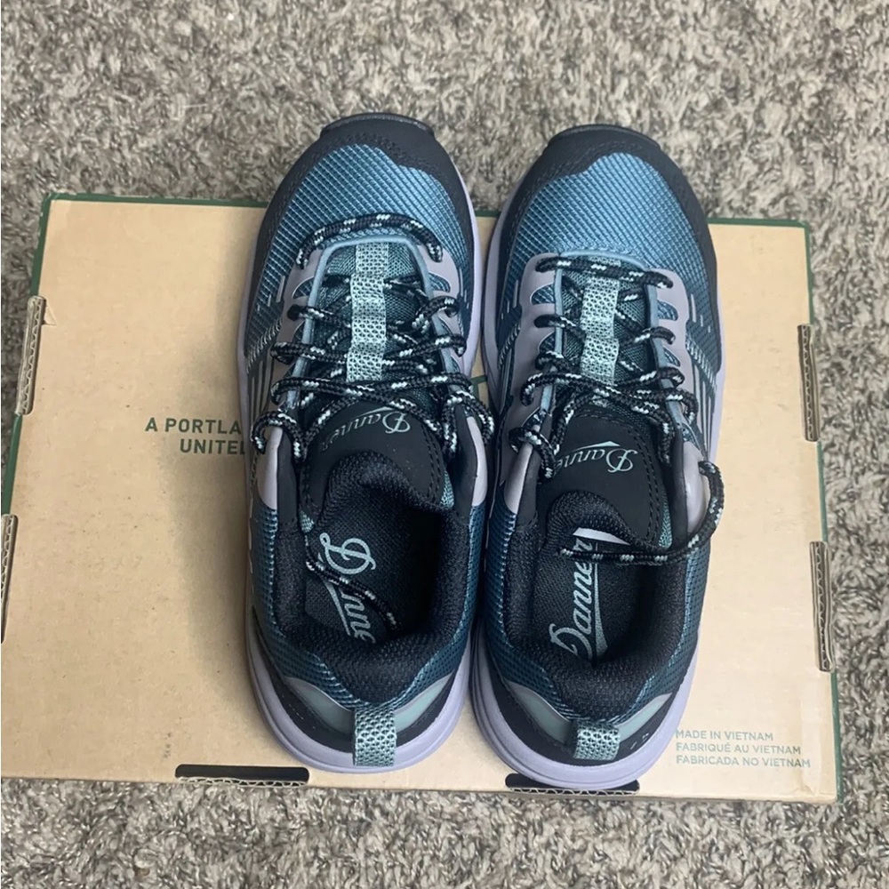 NWT Women’s Danner Run Time 3” Teal NMT Safety Toed Work Shoes Sz‎ 5 - Picture 5 of 8